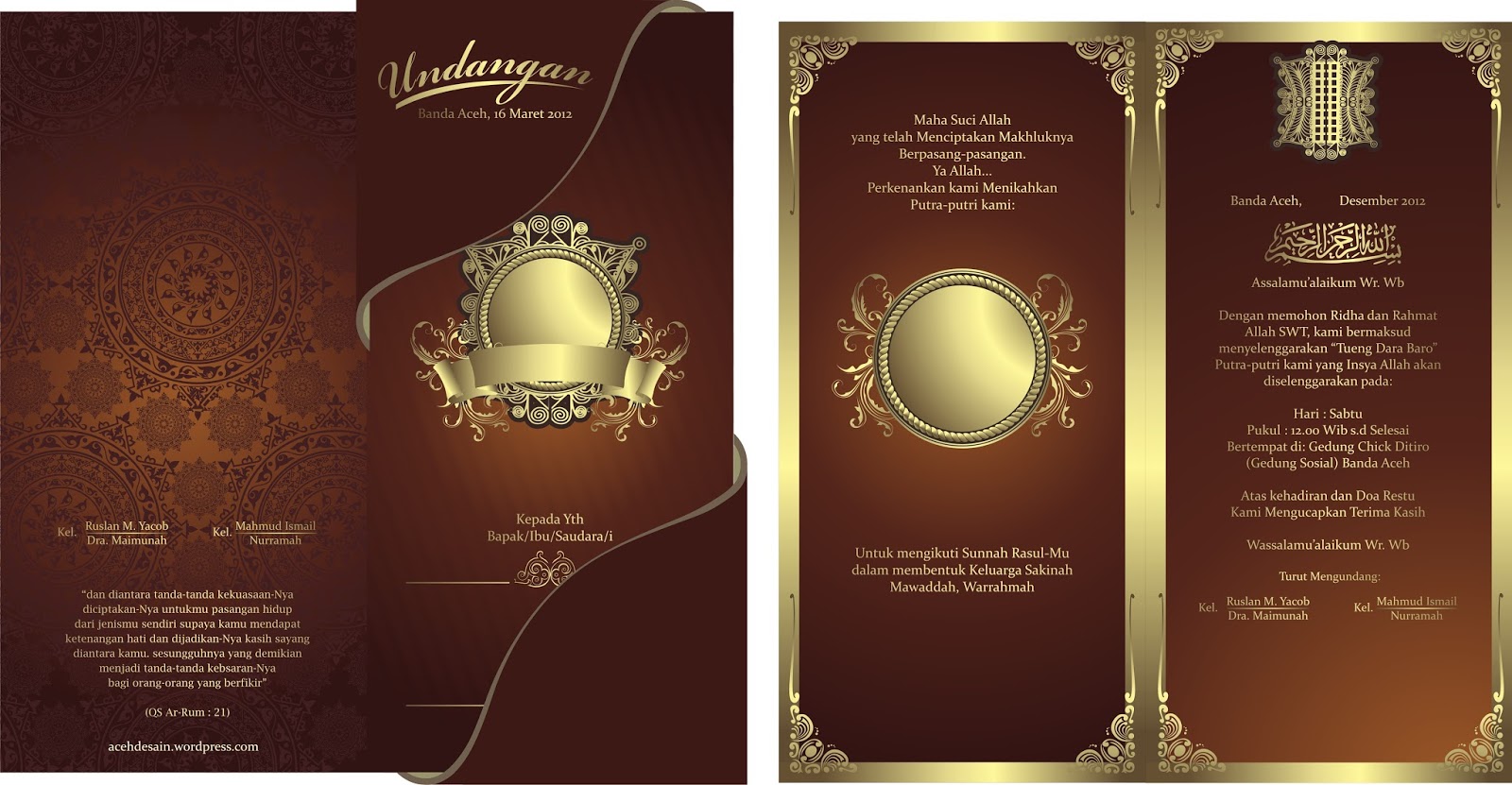 desain undangan pernikahan cdr gratis